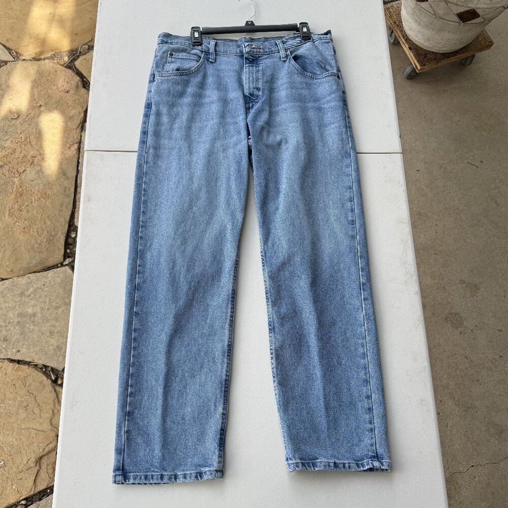 Wrangler Relaxed Fit Jeans Light Wash 34x30